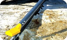 Urethane rail car stopper chock